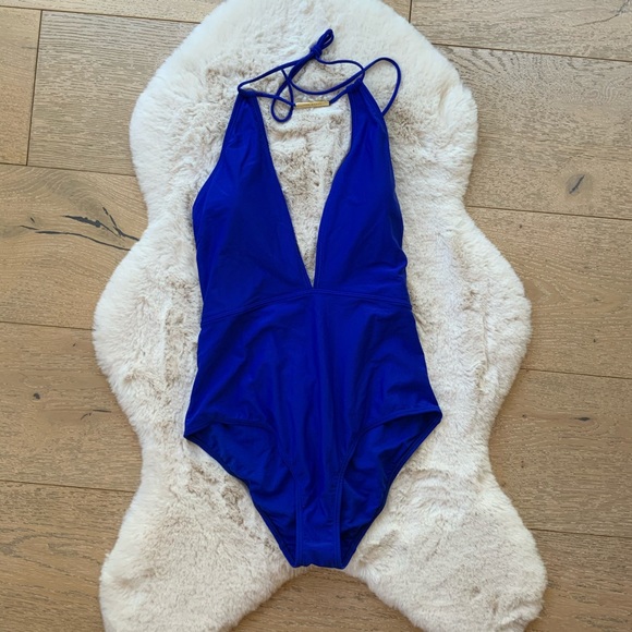 Ted Baker Other - Ted Baker Bright Blue Halter Swimsuit Size 12
